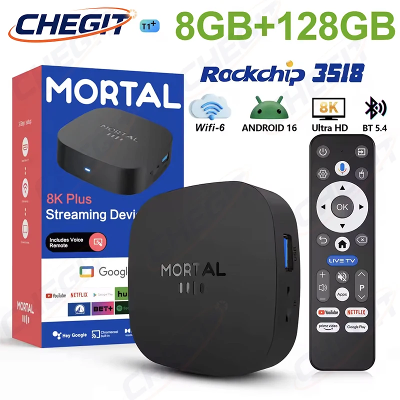 Home Cinema Media Player - Nouvelle Box TV HD 8K T1+