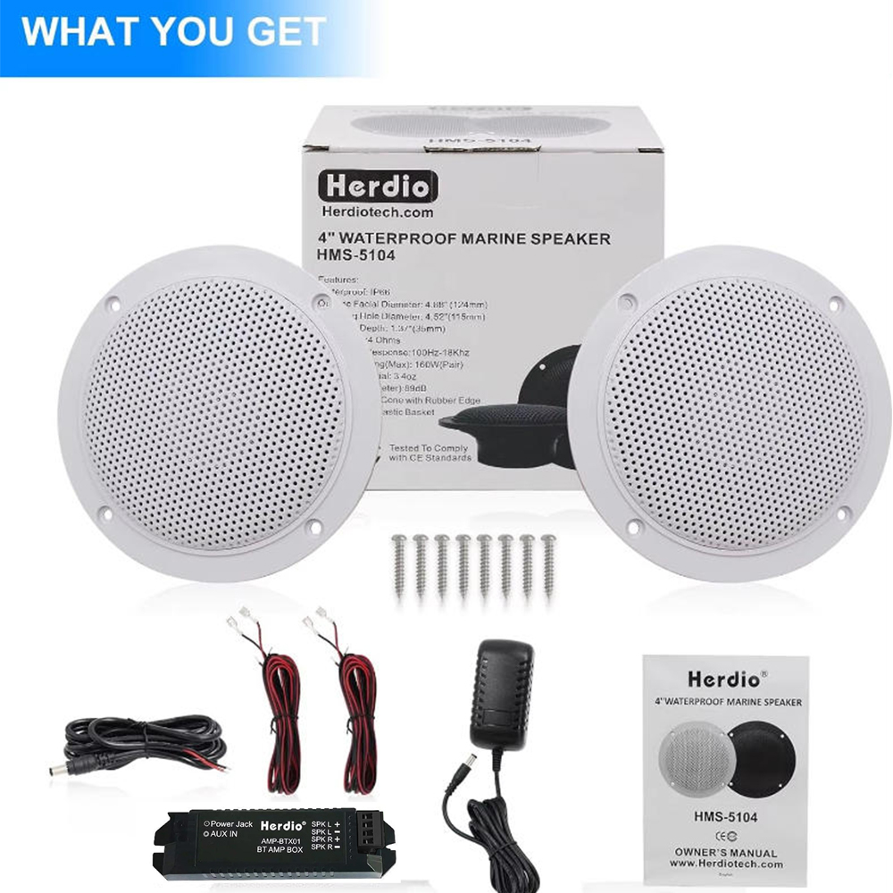 Home Cinema Jbl - Herdio – haut-parleurs Bluetooth de plafond