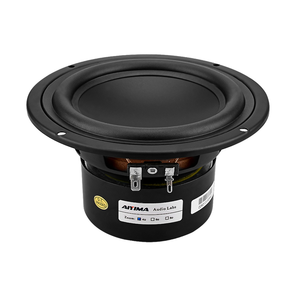 Home Cinema Complet - AIYIMA-Haut-Parleur Subwoofer, Basses de Bain, Home