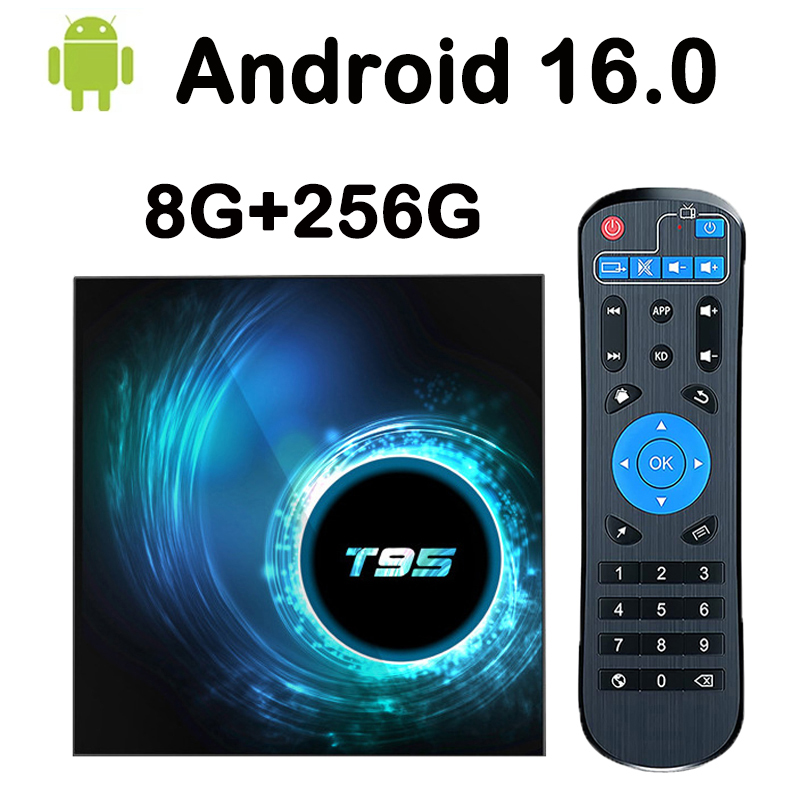 Home Cinema Media Player - T95 Android TV Box 4K Ultra