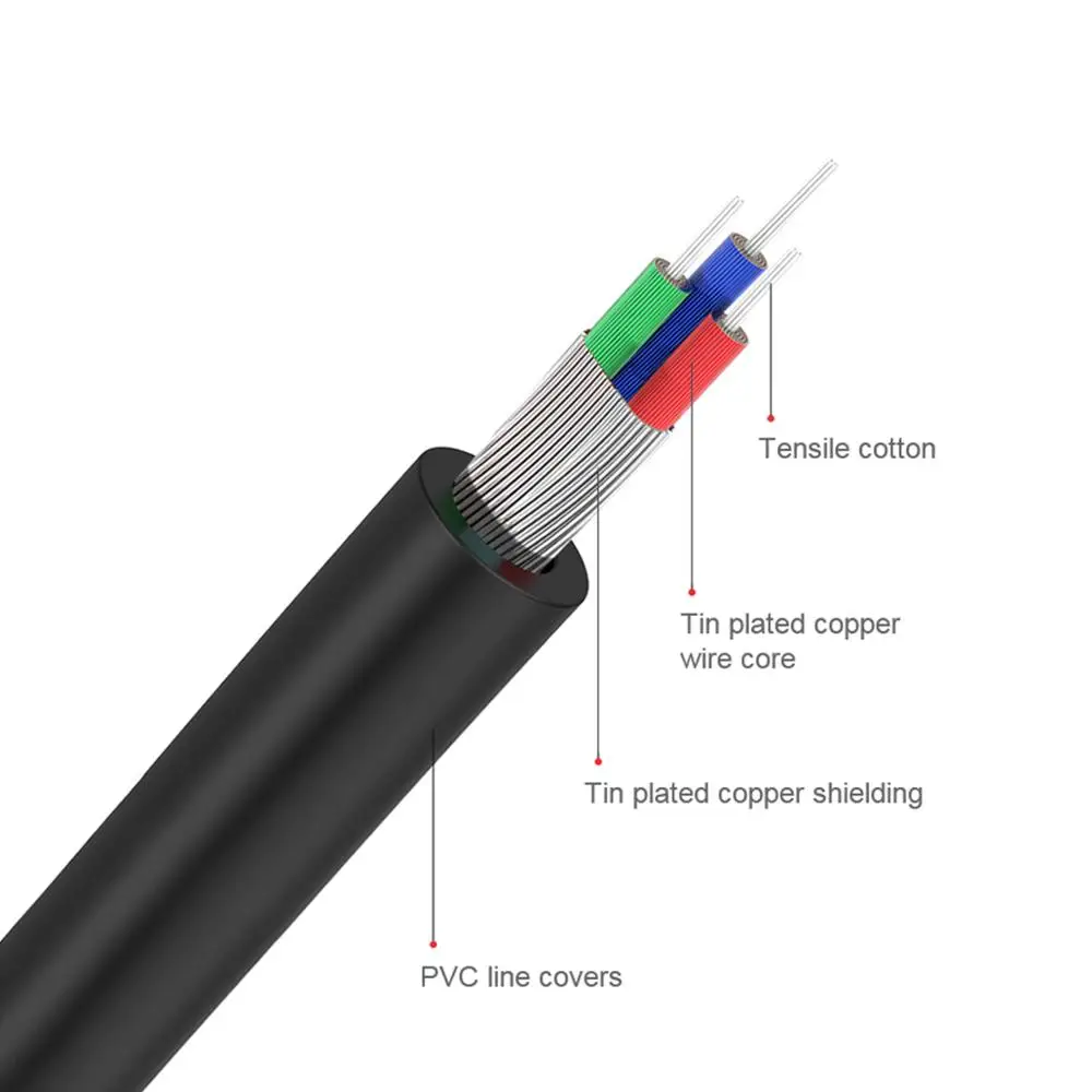 Câble RCA QGeeM 2RCA vers 3.5m - Home Cinema Hall avis et prix