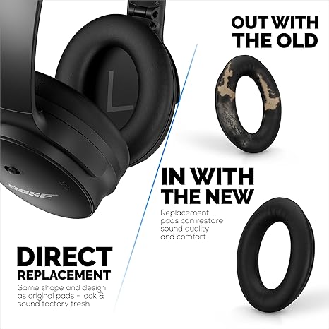 Coussinets d'oreille de rempla - Bose Headphone Qc45 avis et prix