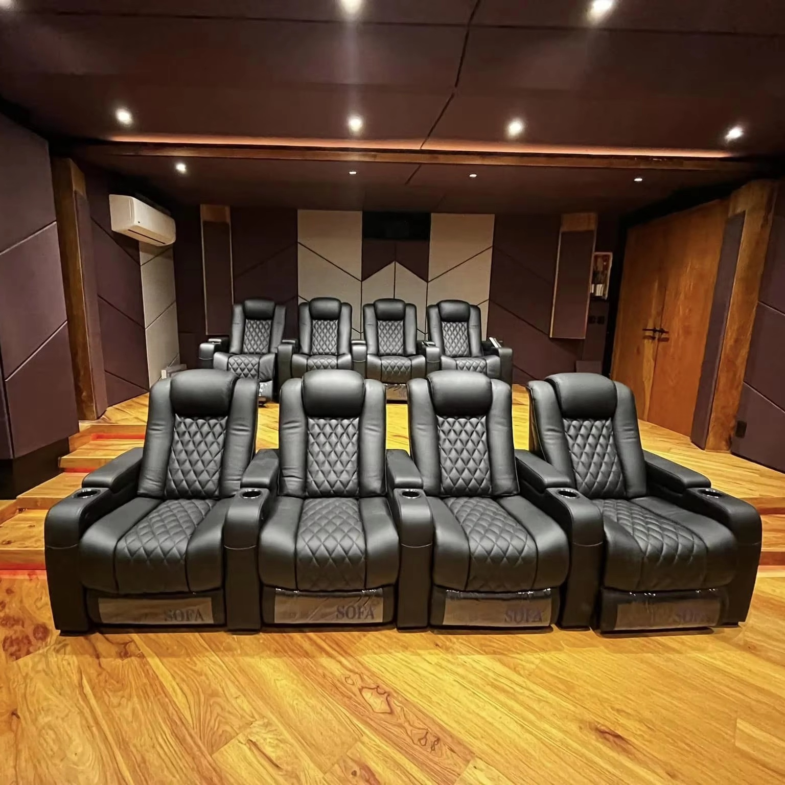 Canapé sectionnel motorisé pou - Home Cinema Interiors avis et prix