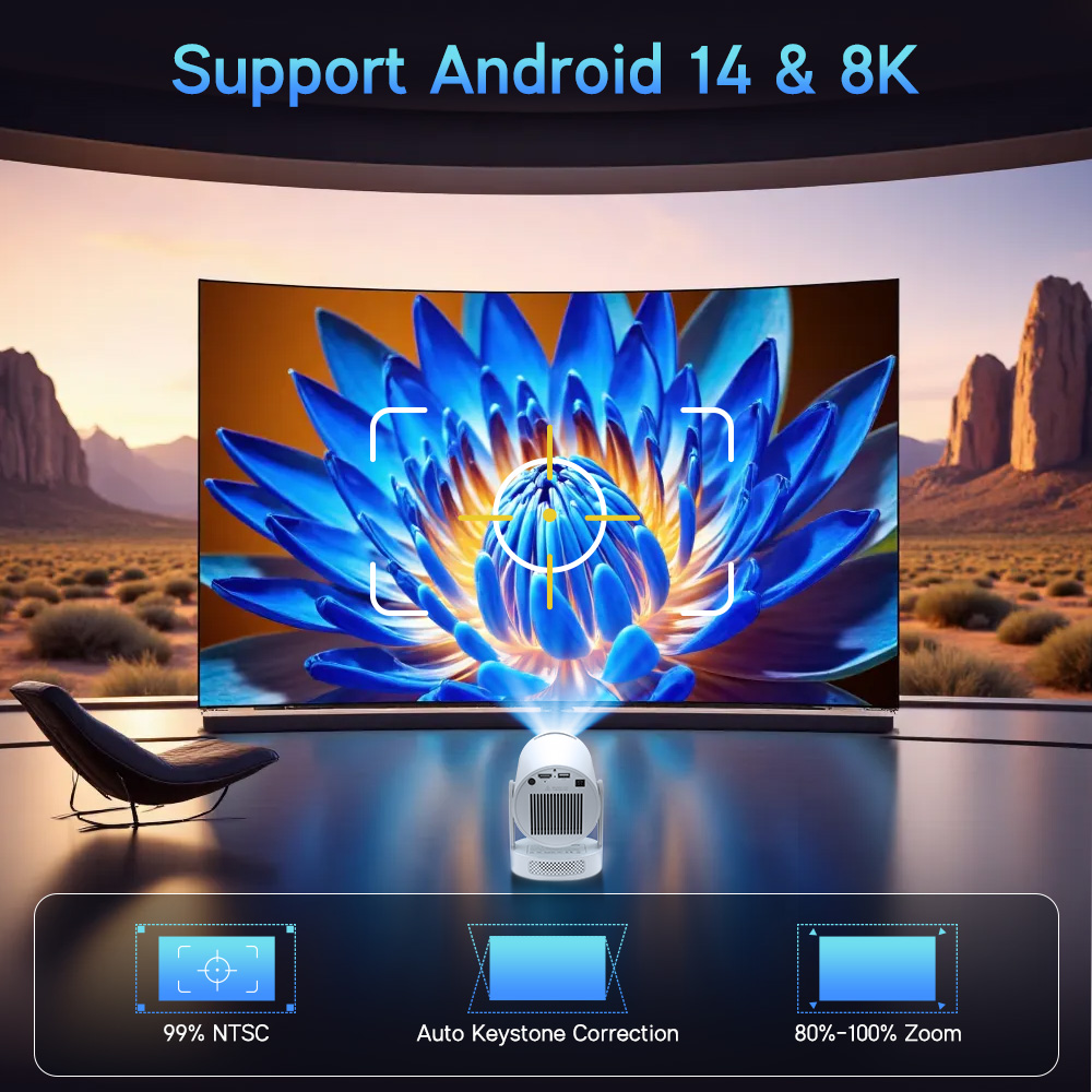 Projecteur Magcubic Android 14 - Home Cinema Complet avis et prix