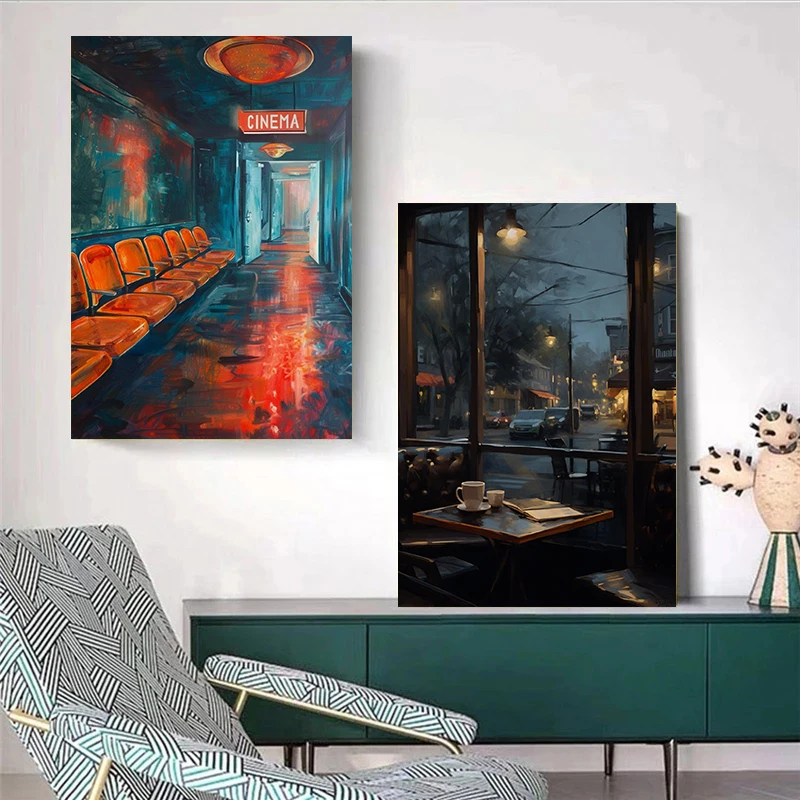 1 pièce, affiches murales vint - Home Cinema Room avis et prix