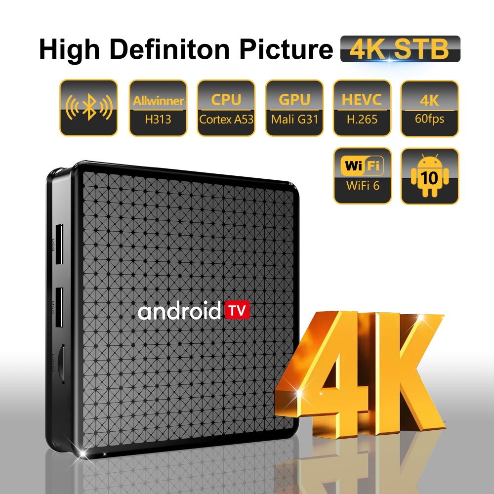 Boîtier TV Wudung X5 AndroidTV - Home Cinema Media Player avis et prix