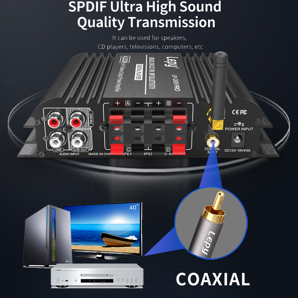 LEPY LP-269PRO amplificateur 4 - Home Cinema Accessories avis et prix