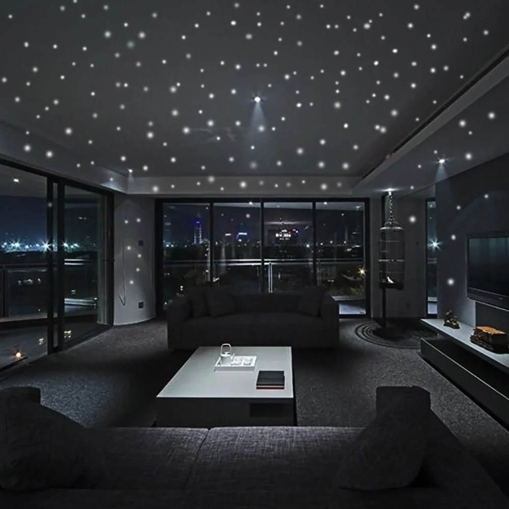 Autocollants muraux qui brille - Home Cinema Room avis et prix