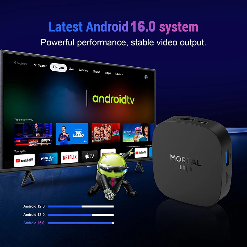 Nouvelle Box TV HD 8K T1+ 2026 - Home Cinema Media Player avis et prix