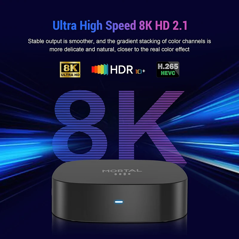 Nouvelle Box TV HD 8K T1+ 2026 - Home Cinema Media Player avis et prix