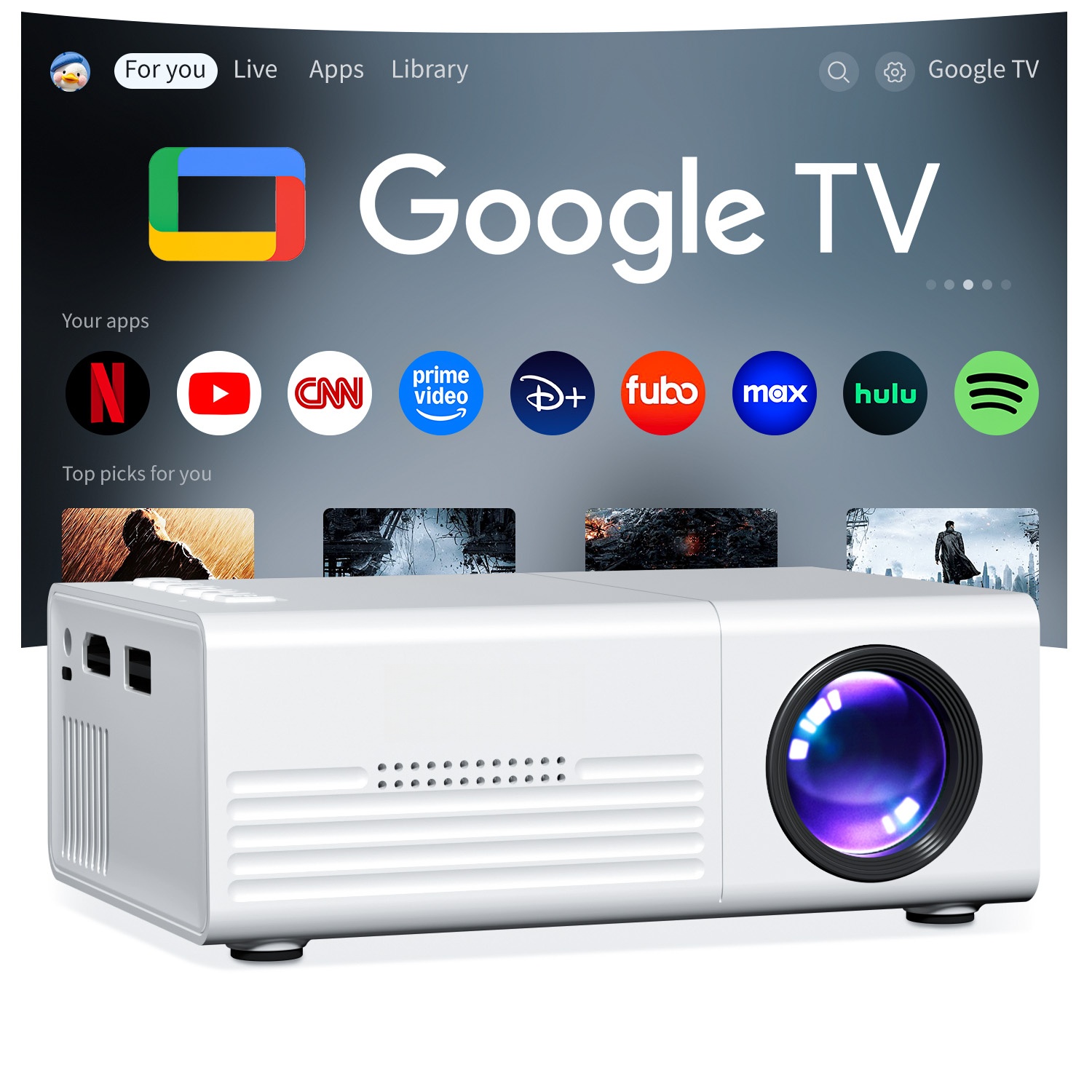 Mini projecteur TFT LCD Wifi B - Home Cinema Media Player avis et prix