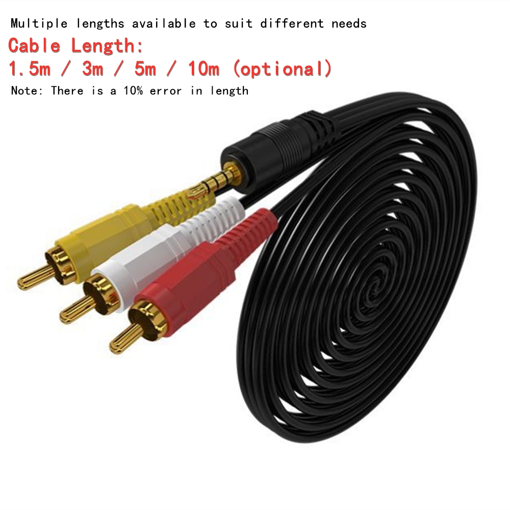 Câble Audio-vidéo RCA 3.5mm à  - Home Cinema Hall avis et prix