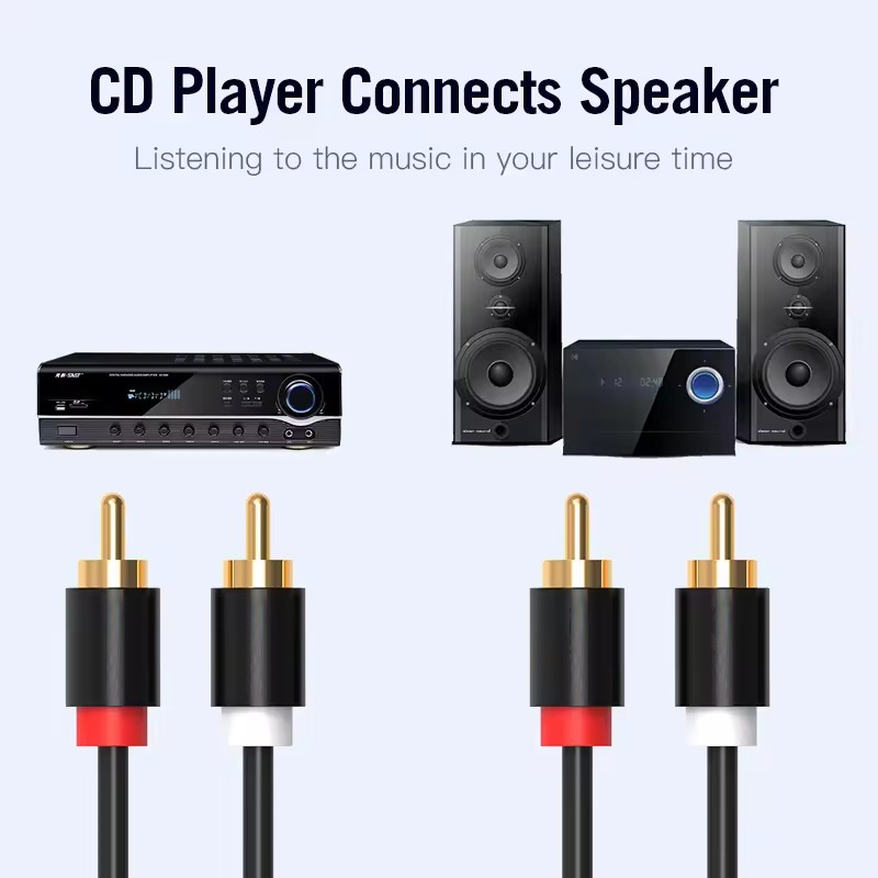 Câble RCA stéréo HIFI 2RCA ver - Home Cinema Hall avis et prix
