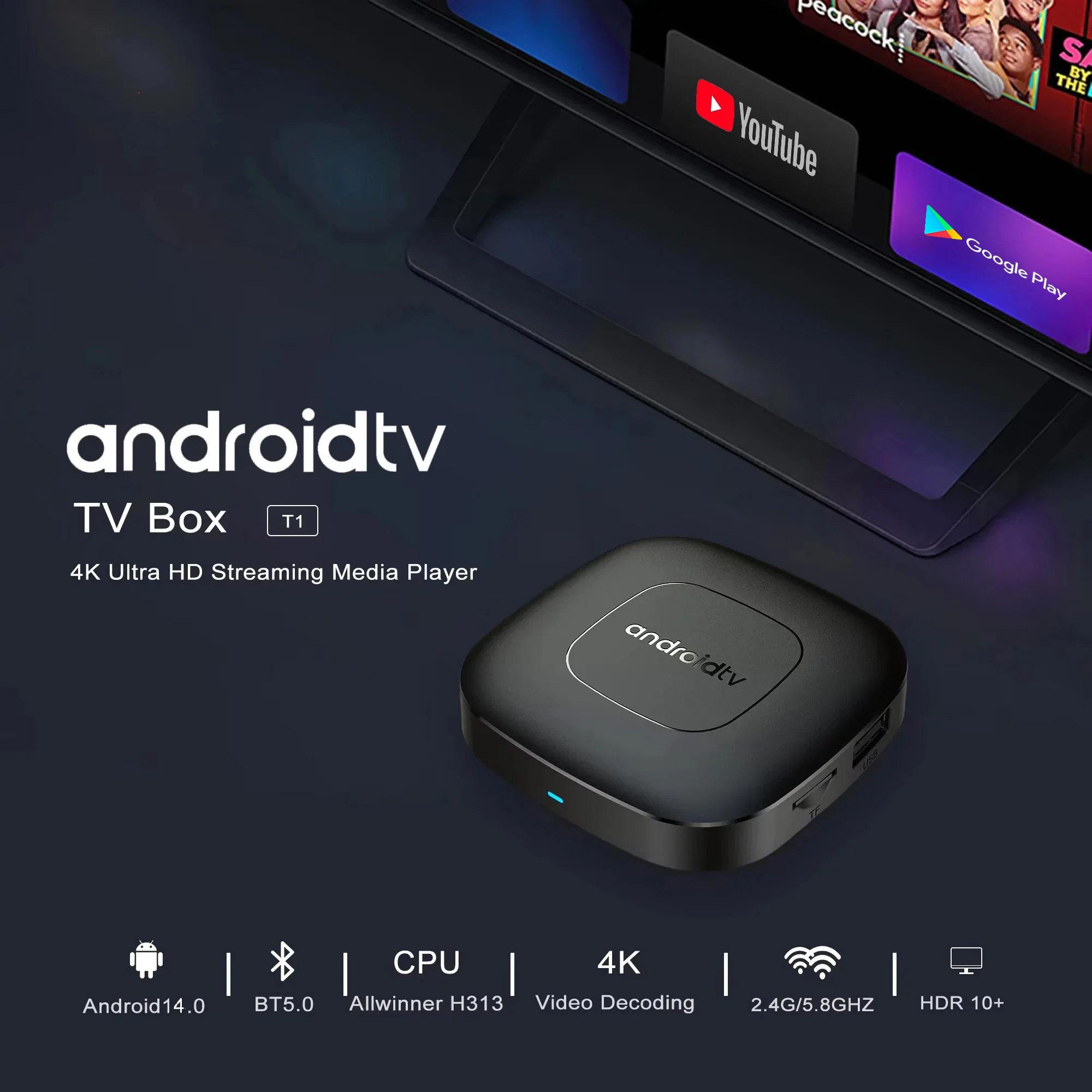 Boîtier TV intelligent Android - Home Cinema Media Player avis et prix