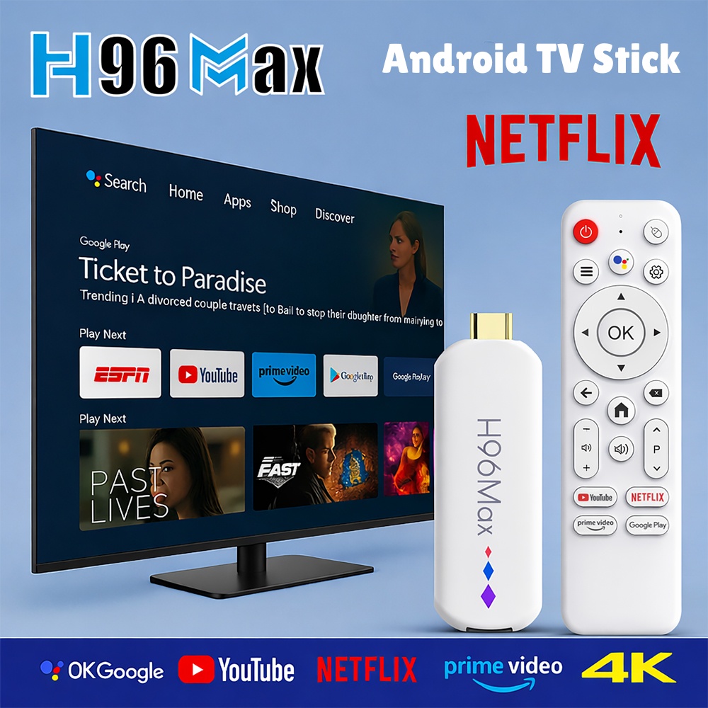 Clé TV H96 Max Amlogic S905L3  - Home Cinema Media Player avis et prix