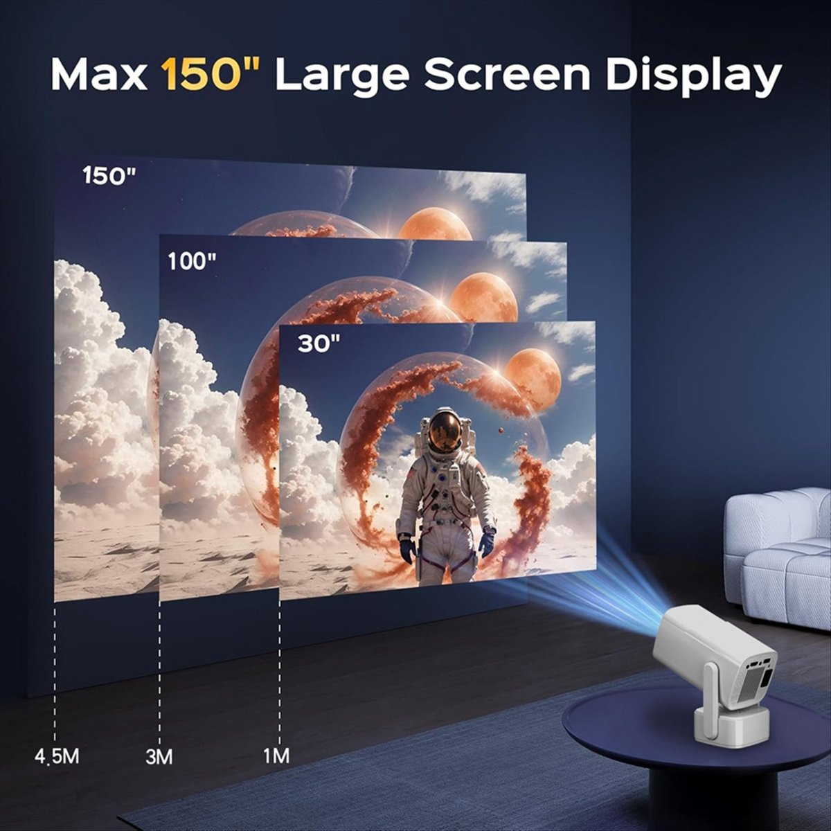 * UM JOUR Y7S Mini projecteur  - Home Cinema Today avis et prix