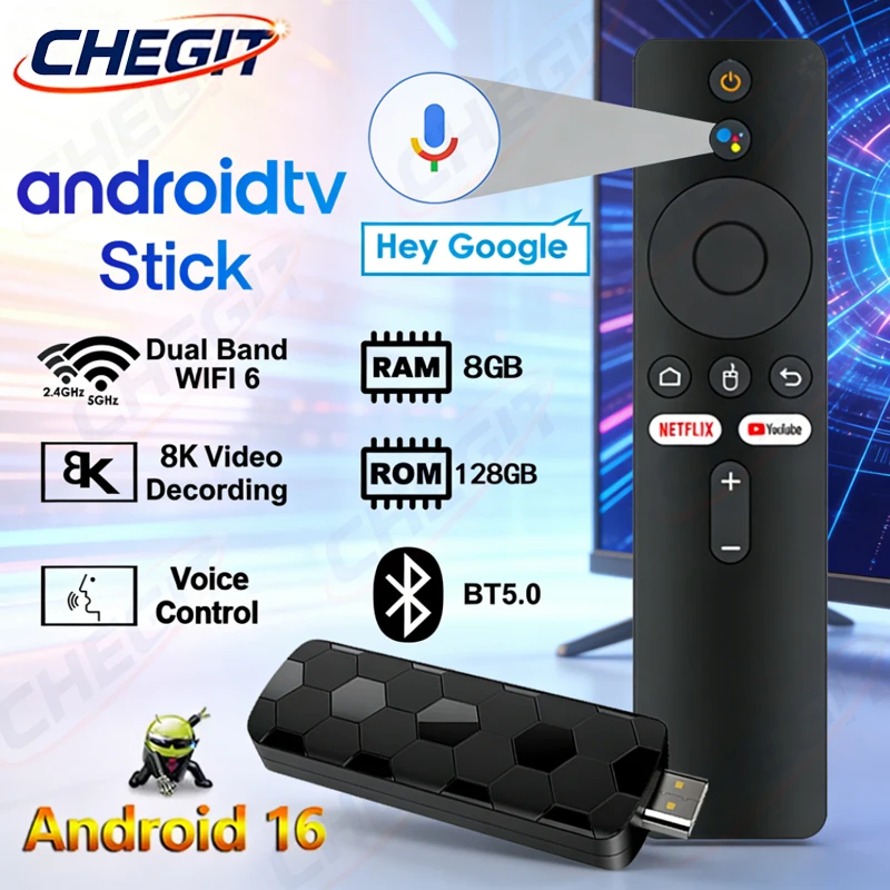 Android 16 8K Ultra HD TV Stic - Home Cinema Media Player avis et prix