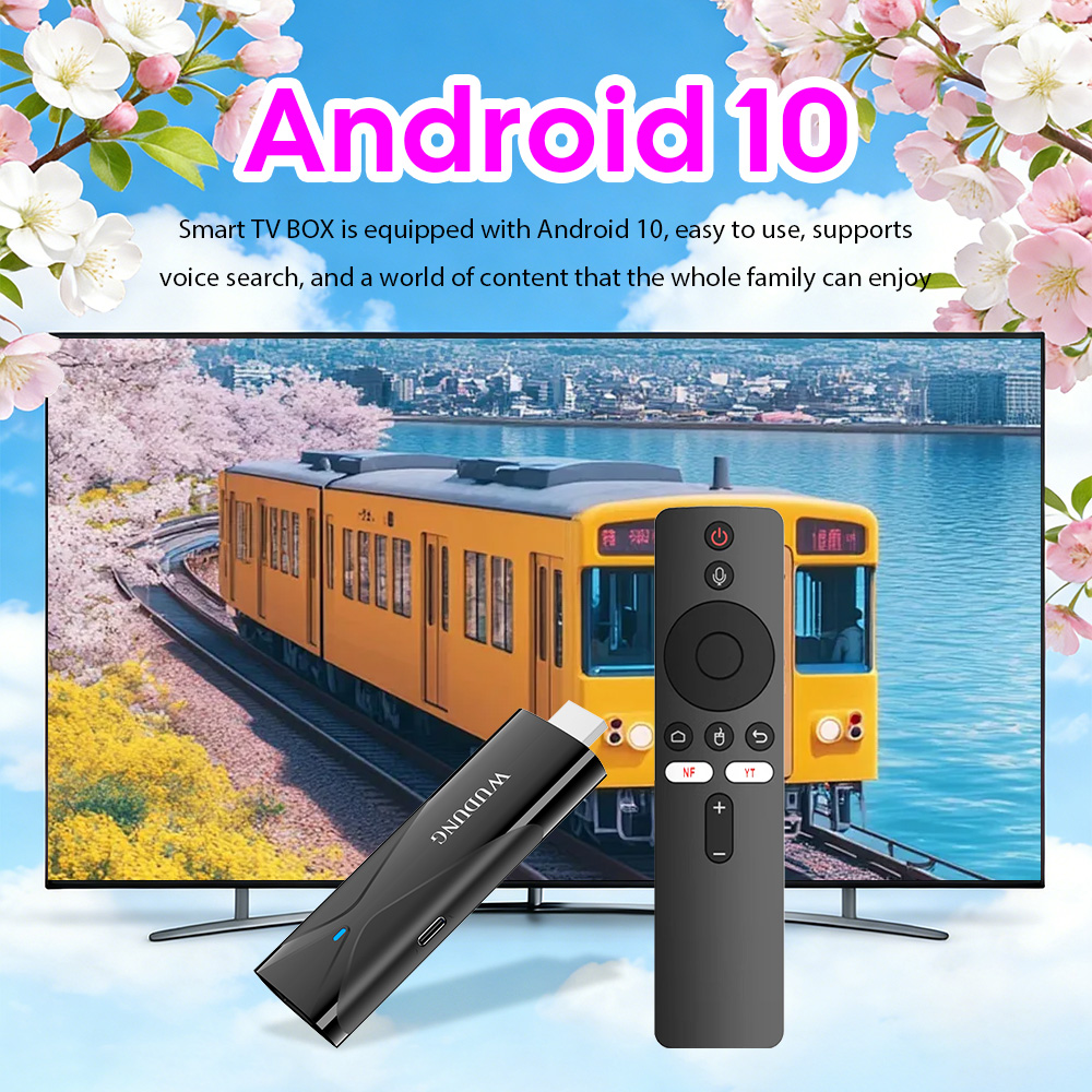 Clé TV WD08 PRO Android 10 All - Home Cinema Media Player avis et prix