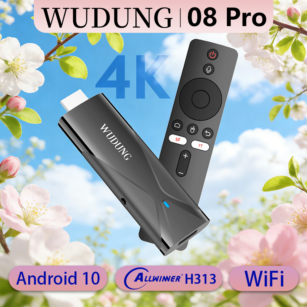 Clé TV WD08 PRO Android 10 All - Home Cinema Media Player avis et prix