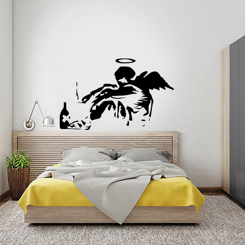 Banksy – autocollants muraux G - Home Cinema Room avis et prix
